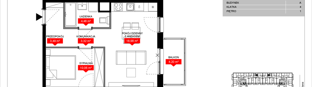 Mieszkanie w inwestycji: Osiedle Bociana 5