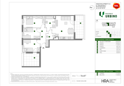 Mieszkanie w inwestycji: Osiedle Urbino etap 4.1