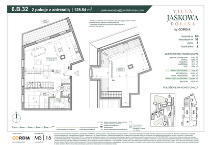 Mieszkanie w inwestycji: Villa Jaśkowa Dolina etap II