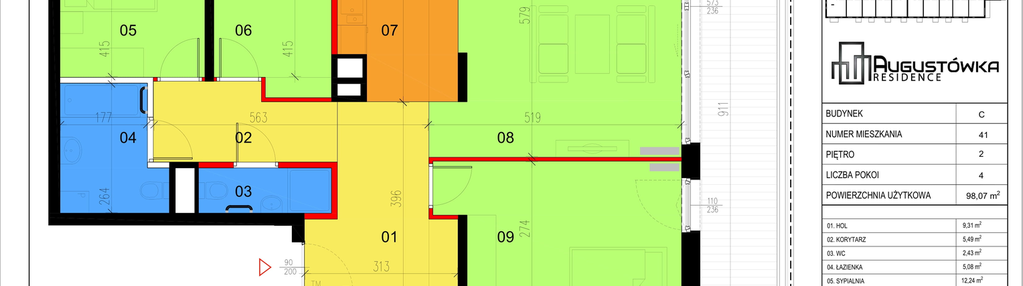 Mieszkanie w inwestycji: Augustówka Residence