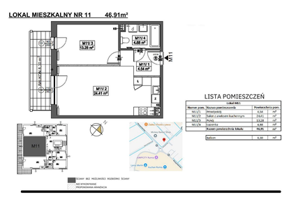 Mieszkanie w inwestycji: Jeziorna 1