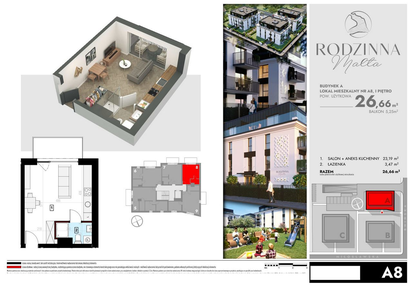 Mieszkanie w inwestycji: Rodzinna Malta