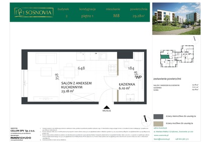 Mieszkanie w inwestycji: Sosnovia