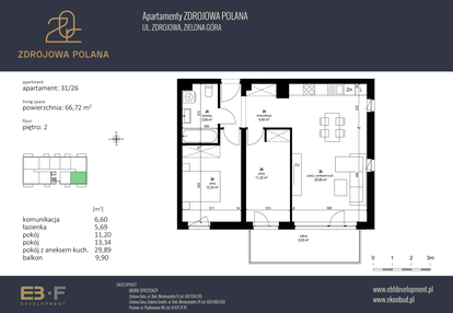 Mieszkanie w inwestycji: Zdrojowa Polana - etap II
