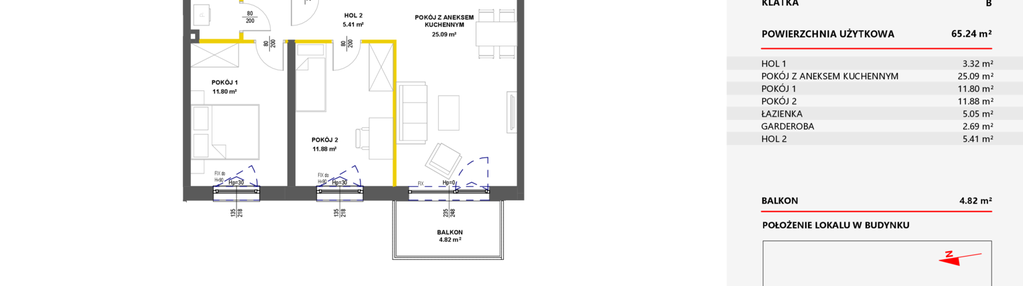 Mieszkanie w inwestycji: Miasteczko Nova Fala