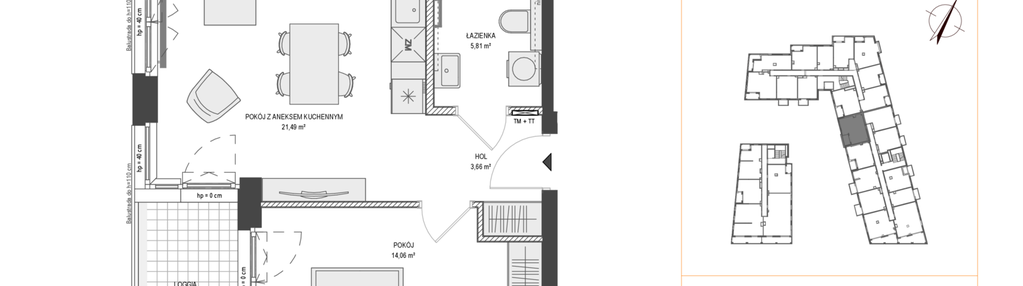 Mieszkanie w inwestycji: Zajezdnia Motława