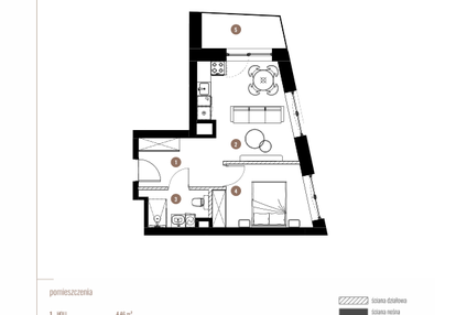 Mieszkanie w inwestycji: Katowicka Residence