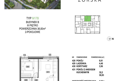 Mieszkanie w inwestycji: Apartamenty Żorska