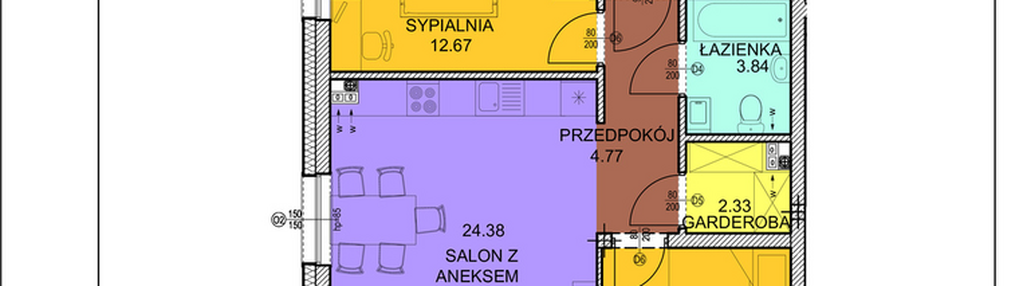 Mieszkanie w inwestycji: Osiedle Zuchów