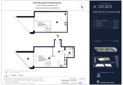 Mieszkanie w inwestycji: Rezydencja Zegrze etap II