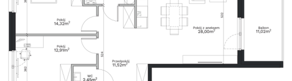 Mieszkanie w inwestycji: Podedworze 13