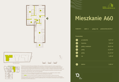 Mieszkanie w inwestycji: Osiedle Imbramowskie