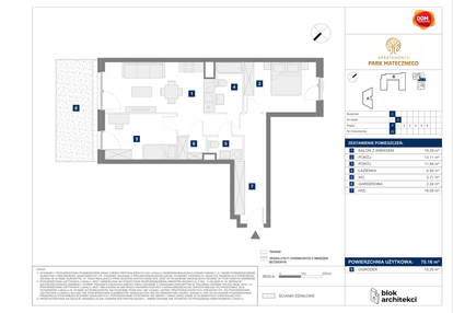 Mieszkanie w inwestycji: Apartamenty Park Matecznego Etap 1