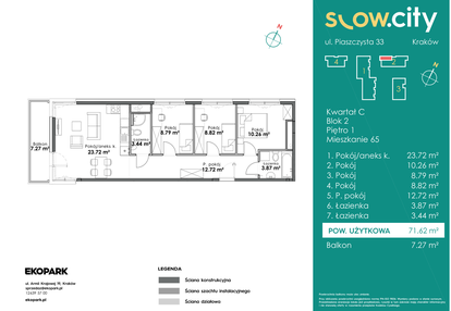 Mieszkanie w inwestycji: Slow City
