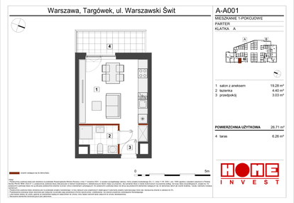Mieszkanie w inwestycji: Warszawski Świt etap VII