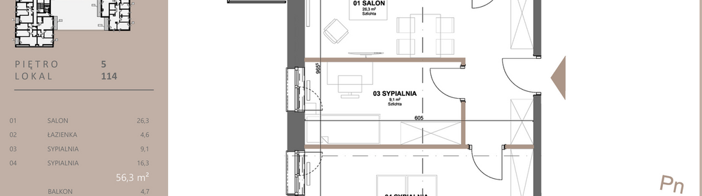 Mieszkanie w inwestycji: BETWEEN