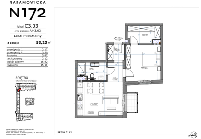 Mieszkanie w inwestycji: Naramowicka 172
