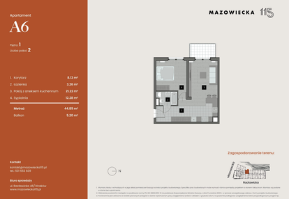 Mieszkanie w inwestycji: Mazowiecka 115