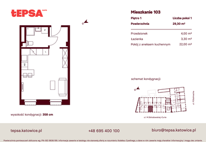 Mieszkanie w inwestycji: Tepsa Kato