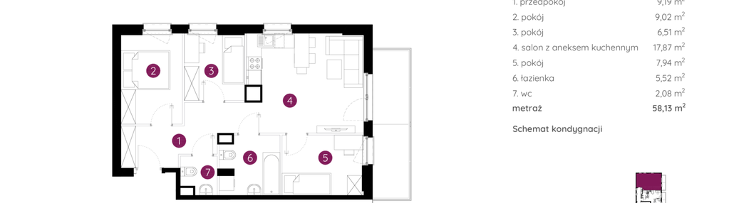 Mieszkanie w inwestycji: Murapol Urcity