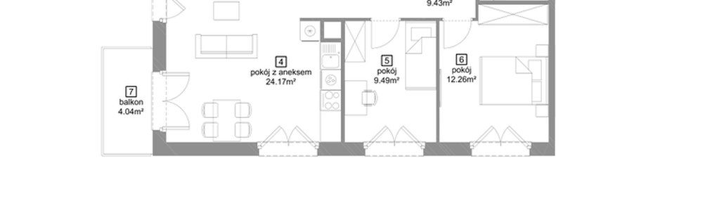 Mieszkanie w inwestycji: Strefa Cegielnia 3