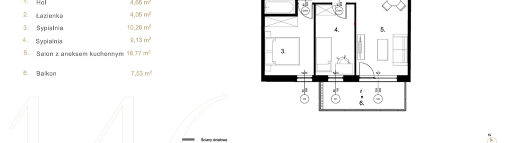 Mieszkanie w inwestycji: Korkowa 146