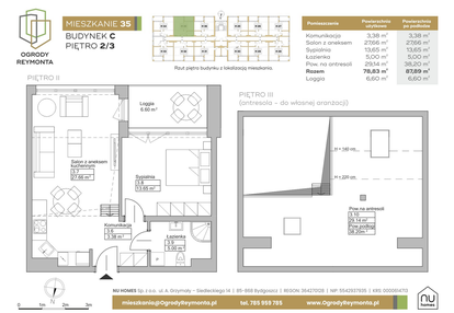 Mieszkanie w inwestycji: Ogrody Reymonta