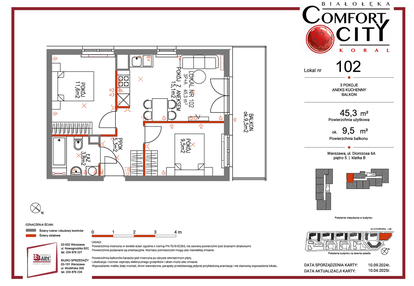 Mieszkanie w inwestycji: Comfort City Koral