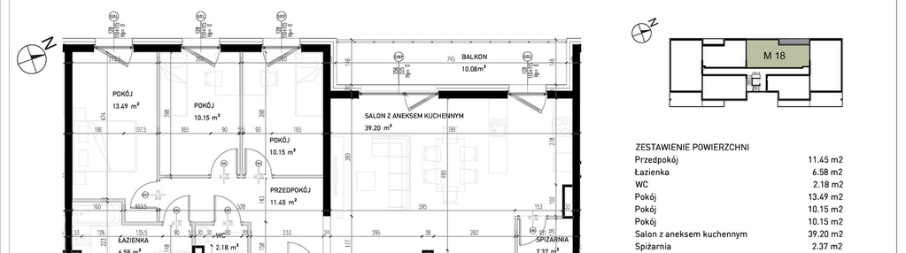 Mieszkanie w inwestycji: Fokus Bielany