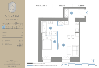 Mieszkanie w inwestycji: Oficyna - Apartamenty Inwestycyjne Apart Hotel