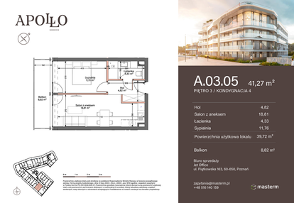 Mieszkanie w inwestycji: Apollo Residence