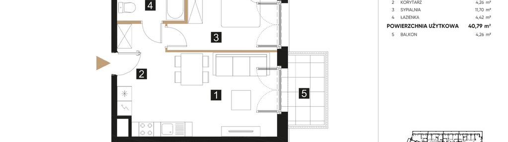 Mieszkanie w inwestycji: Konwiktorska Residence