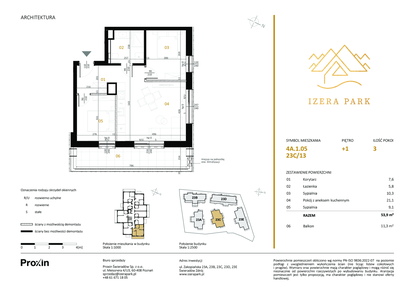 Mieszkanie w inwestycji: Izera Park