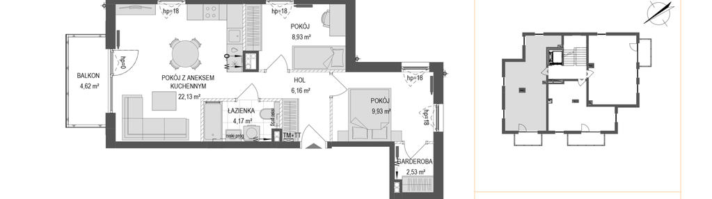 Mieszkanie w inwestycji: Gdańskie Zacisze