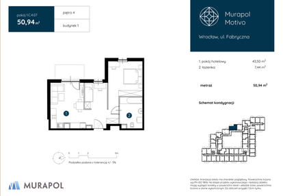 Mieszkanie w inwestycji: Murapol Motivo