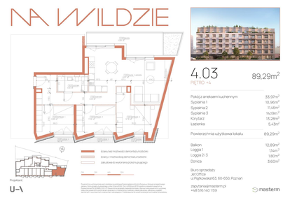 Mieszkanie w inwestycji: Na Wildzie