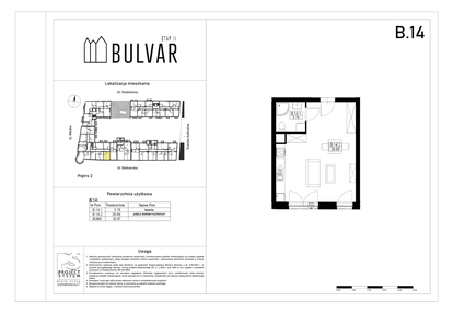 Mieszkanie w inwestycji: Bulvar etap II