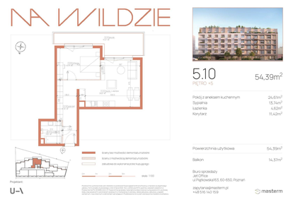 Mieszkanie w inwestycji: Na Wildzie
