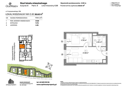 Mieszkanie w inwestycji: Och!Widzew