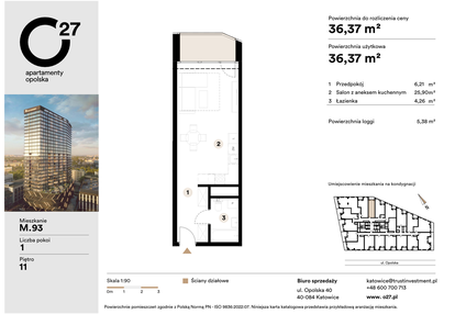 Mieszkanie w inwestycji: O27 Apartamenty Opolska