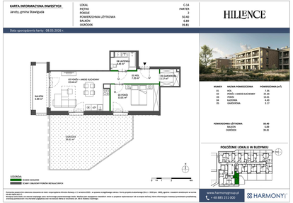 Mieszkanie w inwestycji: Hillence etap 3