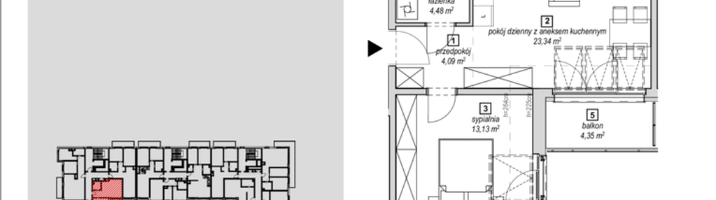 Mieszkanie w inwestycji: Naramowice Odnova