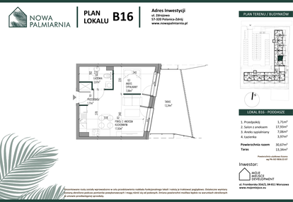 Mieszkanie w inwestycji: Nowa Palmiarnia