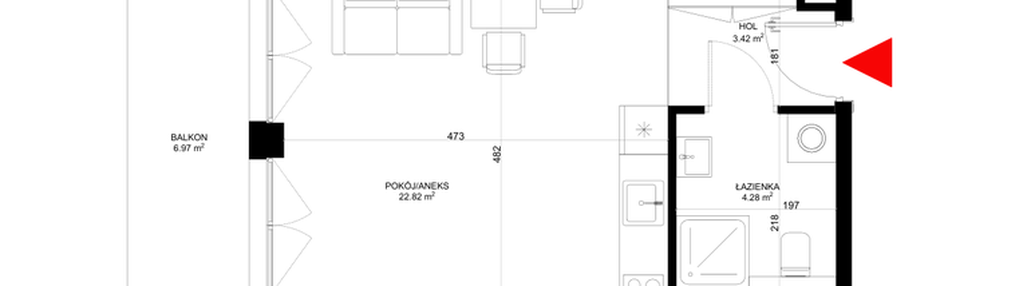 Mieszkanie w inwestycji: INSPIRE ETAP IV – bud. E