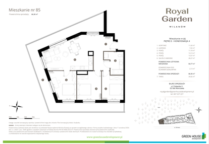 Mieszkanie w inwestycji: Royal Garden Wilanów