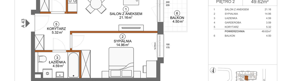 Mieszkanie w inwestycji: Apartamenty Rusałki