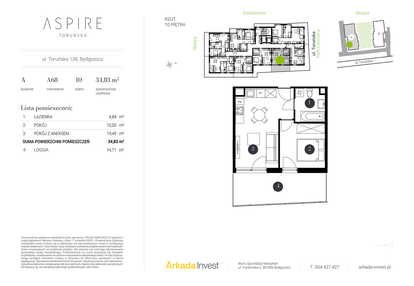 Mieszkanie w inwestycji: Aspire