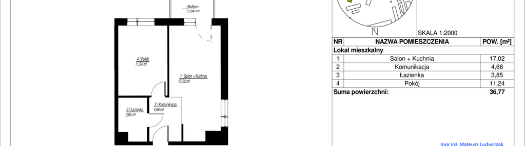 Mieszkanie w inwestycji: Jasielska 8C etap II
