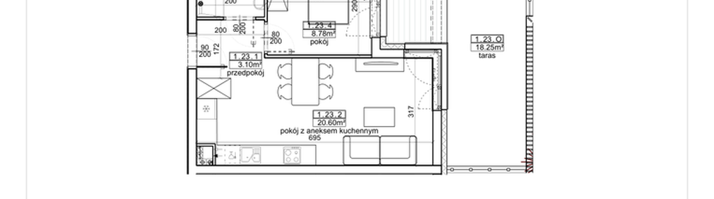 Mieszkanie w inwestycji: Wave etap II