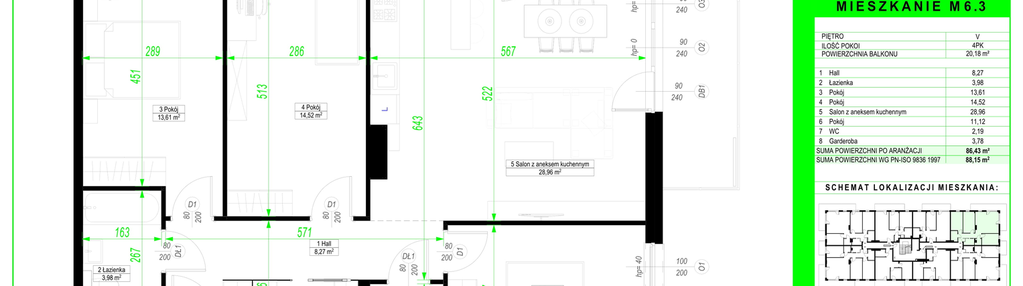 Mieszkanie w inwestycji: City Park Apartments